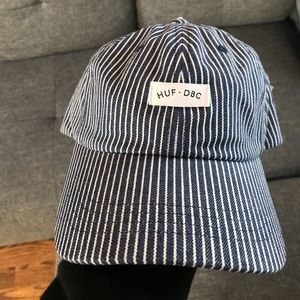 HUF Striped Strapback Hat